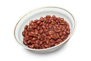 cooked kidney red beans in bowl photo