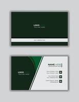 Luxury and elegant business card,personal Business card template and vector illustration.