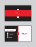 Corporate business card simple design and Vector illustration, Business Card Template