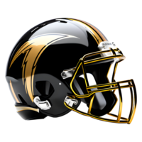 AI generated American Football Helmet Isolated on Transparent Background png