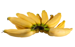 fruta amarelo banana com transparente fundo png