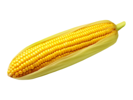 AI generated Corn vegetable object png file