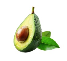 AI generated Avocado vegetable object png file