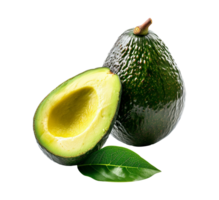 ai generiert Avocado Gemüse Objekt png Datei