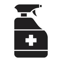 Disinfectant Flat icon. vector