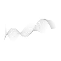 Abstract line waves. vector