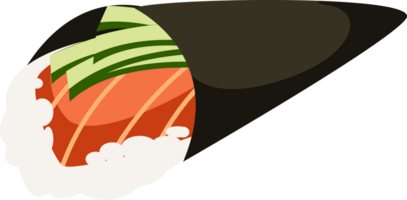 skull hand rulla sushi japansk mat meny png