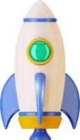 3D Rocket Icon png