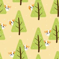 Cartoon cats seamless pattern. cute wallpaper for gift wrapping paper, cute wallpaper for textiles vector