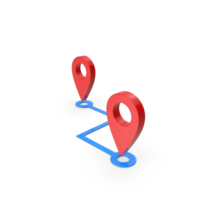 3d tolkning realistisk plats Karta stift gps pekare markörer gps plats symbol, Kartor och navigering appar, röd geolokalisering markörer, platsmärke ikoner, kartografi, och resande intressera symboler png