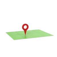 3d interpretazione realistico Posizione carta geografica perno GPS pointer marcatori GPS Posizione simbolo, mappe e navigazione app, rosso geolocalizzazione marcatori, segnaposto icone, cartografia, e viaggiatore interesse simboli png