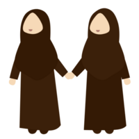 Muslim Twins Girls png