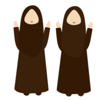 Muslim Zwillinge Mädchen png