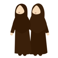 Muslim Twins Girls png