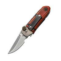 AI generated Clear Pocketknife Imagery, High Quality Visuals for Professional Tool Presentations png