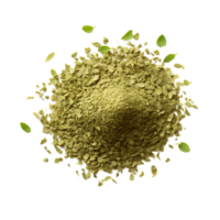 AI generated Transparent Herb Detail, Highlighting the Fragrant Details of the Oregano Sprig png