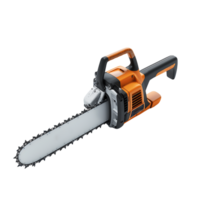 AI generated Chainsaw Clarity Cutout, Ensuring Precise and Well Defined Tool Visual Elements png