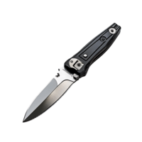 AI generated Clean Pocketknife Cutout, Ensuring a Polished Appearance in Tool Graphics png