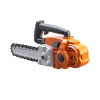 AI generated Clear Background Chainsaw, Ideal for Varied Design Contexts png