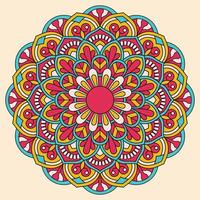 mándala, vector mándala, floral mándala, flor mándala, oriental mándala, colorante mándala oriental patrón, vector ilustración. islam, Arábica, indio, turco, Pakistán, chino, otomano motivos