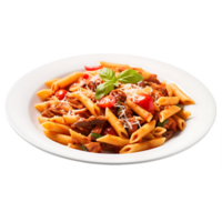 ai genererad isolerat al dente ziti, förstärkning de visuell överklagande av grafisk element png