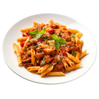 AI generated Clear Cut Ziti Image for Professional Mediterranean Culinary Graphics png