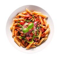 AI generated Ziti Transparency, Seamlessly Blending into Diverse Culinary Design Contexts png