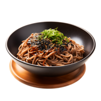 AI generated Clean Yaki Soba Cutout, Ensuring a Neat and Tidy Appearance in Graphics png