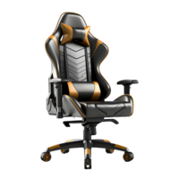 AI generated Swivel Chair Clipping Path for Precision in Detailing and Customization png