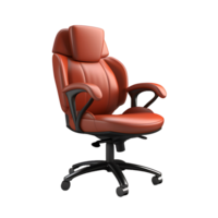 AI generated Swivel Chair with No Background, Allowing for Seamless Graphic Integrations png