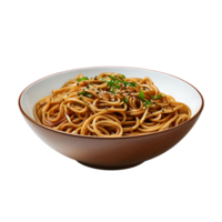 AI generated Transparent Background for Stir Fry, Enhancing Design Adaptability png