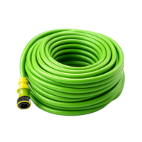 AI generated Isolated Gardening Hose Detail, Perfect for Focused Design Elements png