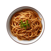 ai generato yaki soba con no sfondo, Perfetto per flessibile asiatico culinario incorporazione png