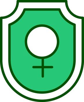 icono de vector de escudo