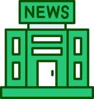 News Office Vector Icon