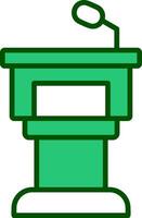 Podium Vector Icon