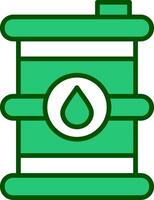 Oil Barrel Vector Icon