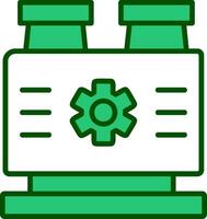 Factory Machine Vector Icon