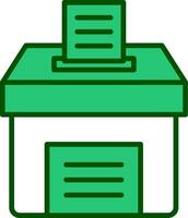 Voting Box Vector Icon