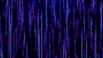 digital fundo. cyber malha e aleatória brilhando luzes. Alto em formação tecnologias e grande dados. desatado ciclo video
