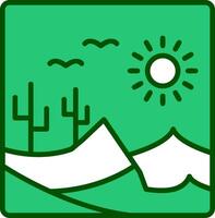 Desert Vector Icon