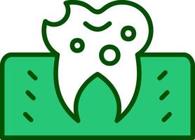 Cavity Vector Icon