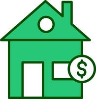 Housing Tax Vector Icon