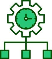 Time Management Vector Icon