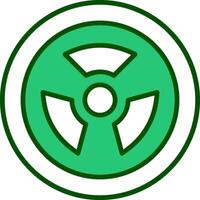 Radiation Vector Icon