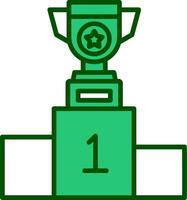 Winner Podium Vector Icon