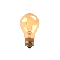 AI generated Clean Light Bulb Cutout, Ensuring a Polished Appearance in Graphic Designs png