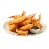 AI generated Tempura on a Blank Canvas, Providing a Canvas for Creative Customization png