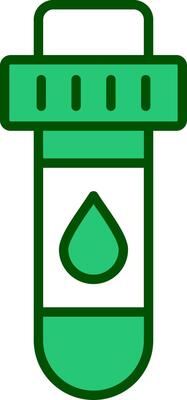 Blood Test Vector Icon