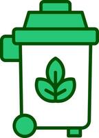 Trash Bin Vector Icon